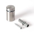 Outwater Round Standoffs, 1 in Bd L, Stainless Steel Brushed, 3/4 in OD 3P1.56.00178